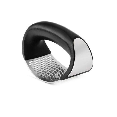 Great Stainless Steel Garlic Press Slicer - Manual Shredder Candy Color Ring Ginger Press (D61)(AK3)