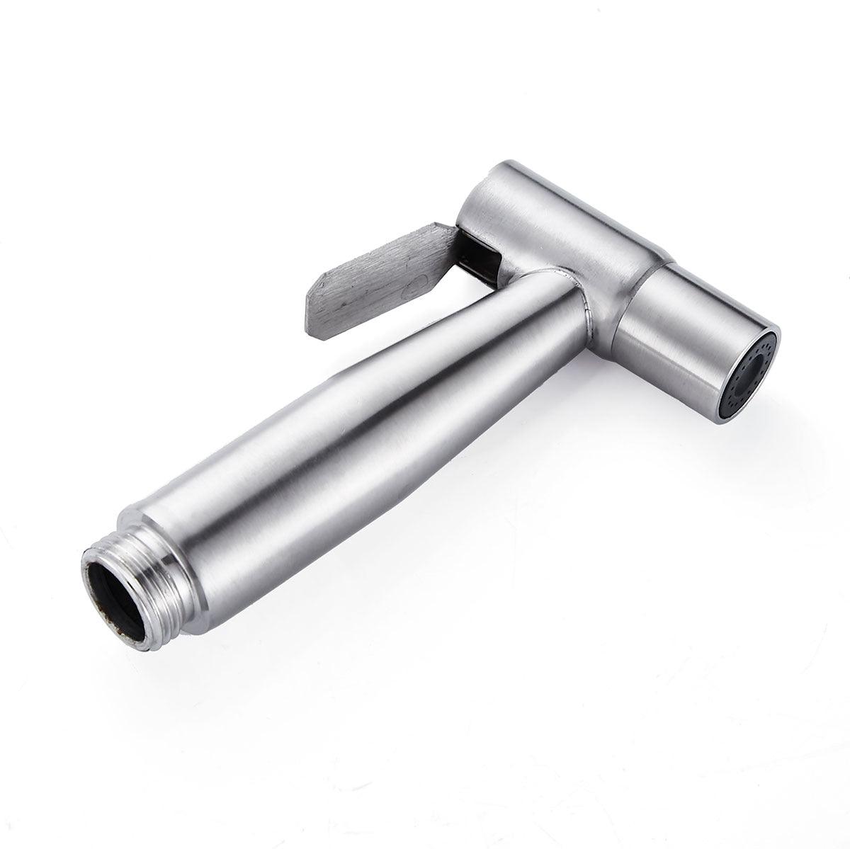 Stainless Steel Handheld Shower Douche Bidet Sprayer - Portable Shower Head Toilet Adapter High Pressure (B&3)(1U65)(F65)