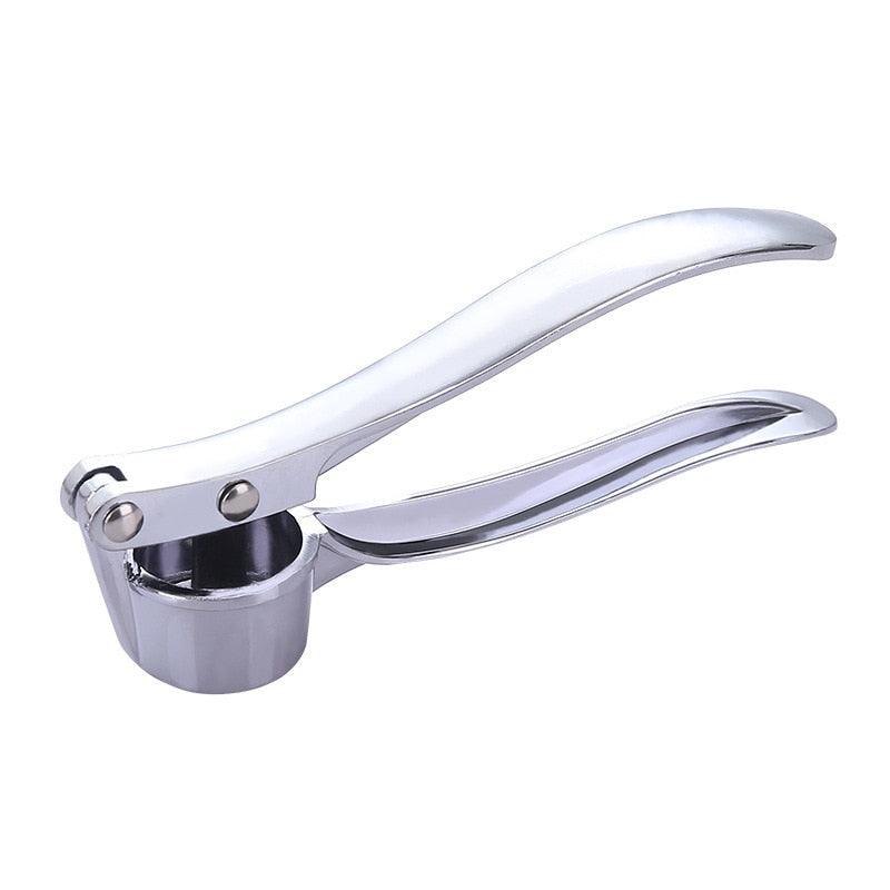 StainlessSteel Garlic Press Crusher Ginger Cutting Machine - Fruit And Vegetable Squeezing (AK3)(AK4)