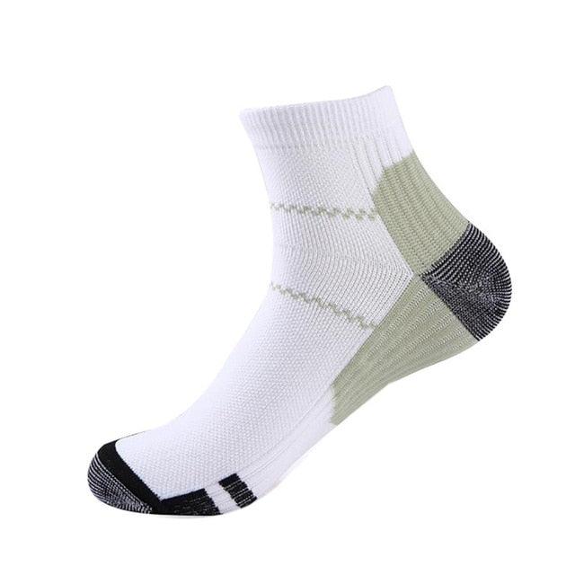Summer Autumn Women Men Sports Compression Socks -Breathable Foot Socks (1U92)