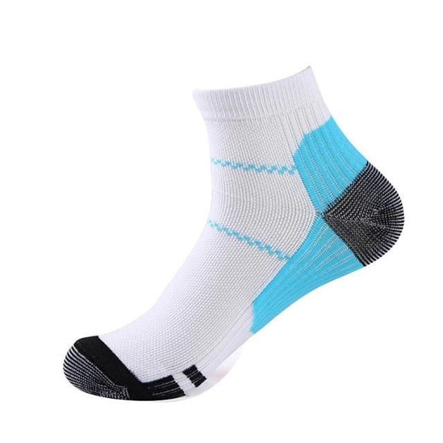 Summer Autumn Women Men Sports Compression Socks -Breathable Foot Socks (1U92)