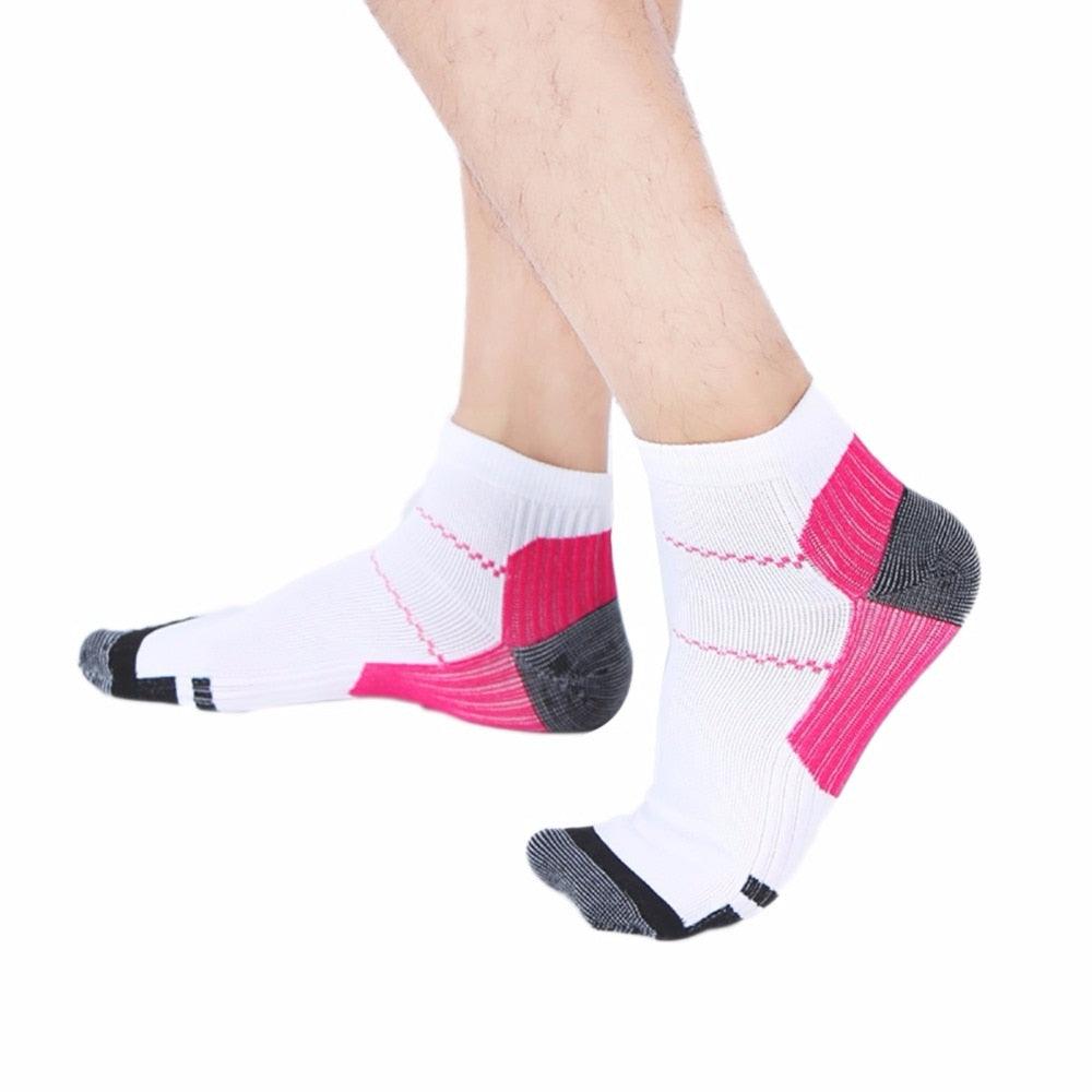 Summer Autumn Women Men Sports Compression Socks -Breathable Foot Socks (1U92)