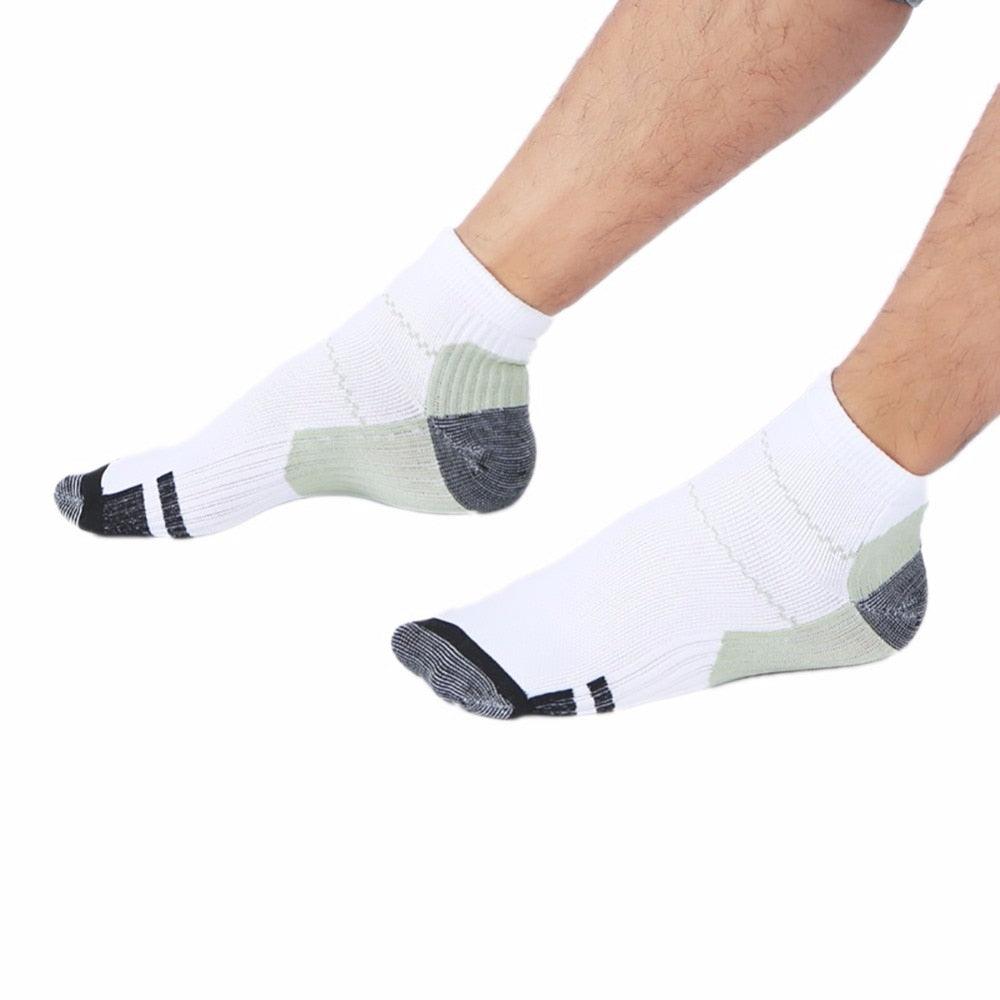 Summer Autumn Women Men Sports Compression Socks -Breathable Foot Socks (1U92)