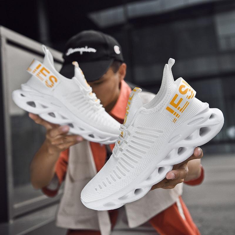 Summer Sneakers - Men Basketball Couple Sneakers - Breathable Outdoor Sneakers (MSC3)(MSC7)(MSA1)(MCM)