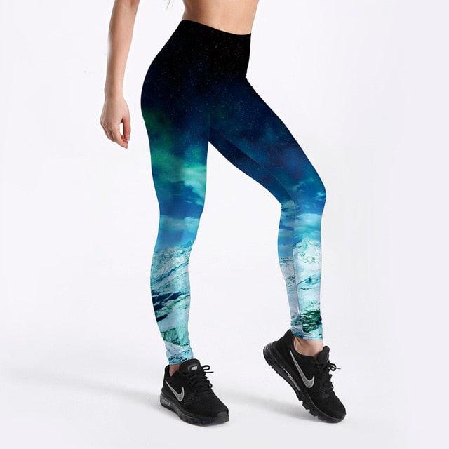 Summer Trending Different Styles Women Hot Leggings - Digital Print Ice & Snow Fitness Sexy Leggings (D24)(D31)(BAP)(TBL)