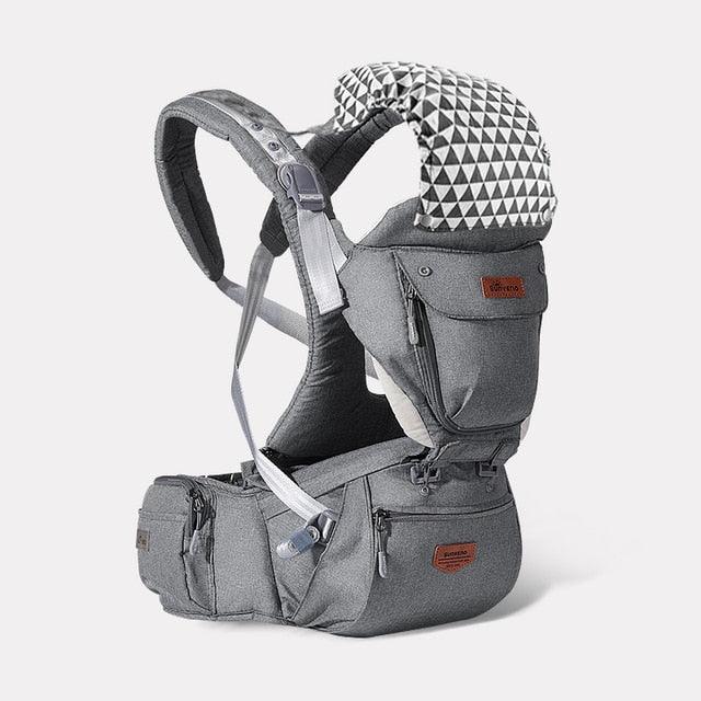 Trending Ergonomic Baby Carrier Baby Kangaroo Child Hip Seat Tool Baby Holder Sling Wrap Backpacks Baby Travel Activity Gear (1U01)(X2)