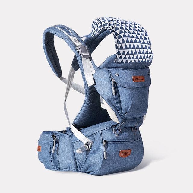 Trending Ergonomic Baby Carrier Baby Kangaroo Child Hip Seat Tool Baby Holder Sling Wrap Backpacks Baby Travel Activity Gear (1U01)(X2)
