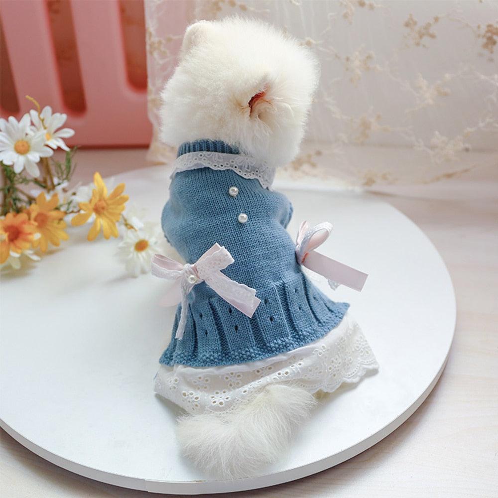 Sweet Pet Dog Clothes For Small Dogs - Costumes Coat Jacket Puppy Sweater Princess Pets Outfits (W3)(W4)(F69)