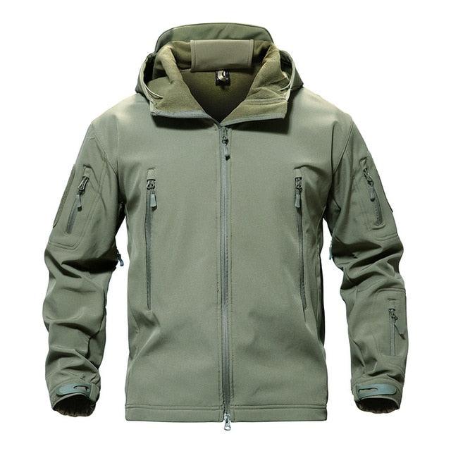 Men Military Tactical Jacket - Winter Waterproof Jacket (1U100)