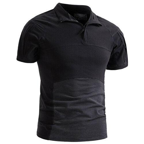 Men Tactical T-shirts - Summer Quick Dry T-shirts - Short Sleeve (1U8)