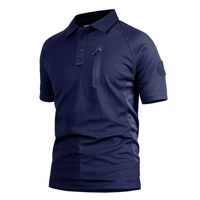 Summer Men's Performance T-shirts - Short Sleeve Quick Dry Top (1U8)
