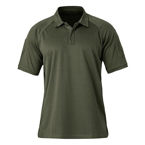 Summer Polo Shirts - Men's Lightweight Botton Casual Golf Breathable T shirt (1U8)