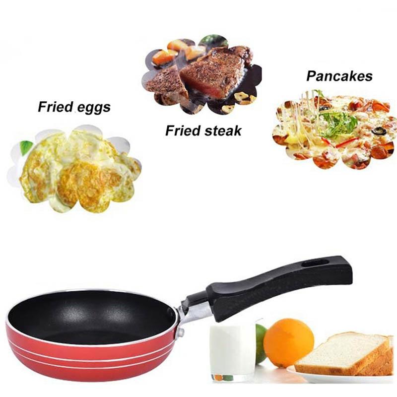 1Pcs Heat Resistant Multifunctional Aluminum Pan - Practical Non-stick Mini Kitchen Supplies (AK1)