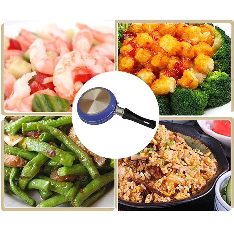 1Pcs Heat Resistant Multifunctional Aluminum Pan - Practical Non-stick Mini Kitchen Supplies (AK1)