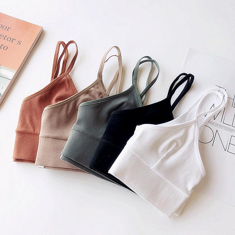 New Women Fashion Cotton Lingerie Wireless Bras Set - Push Up Bra - Comfortable Sexy Underwear (TSB4)(F27)