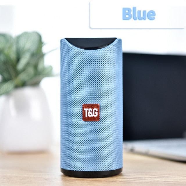 Bluetooth Speaker Portable Outdoor Loudspeaker Wireless Mini Column 3D 10W Stereo Music Surround Support FM TFCard Bass Box (HA)(F57)
