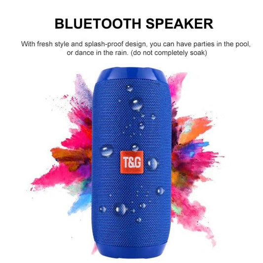 New Bluetooth Bass Speaker Portable Outdoor Sport Loudspeaker - Wireless Mini Column Music Player Support TF Card Hi-Fi Boxes (HA)