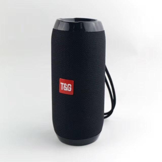 TG117 Bluetooth Speaker - Outdoor Waterproof Wireless Loudspeaker Support TF Card FM Radio Aux Input 3D Stereo Bluetooth Column (HA)