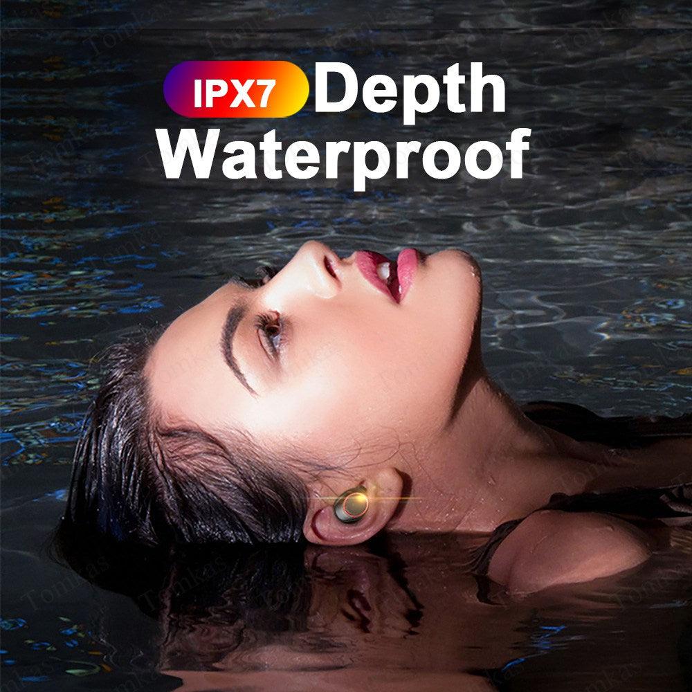 4000mAh TWS Wireless Earphone Bluetooth 5.0 Earphone Power Display Touch Control Sport 9D Stereo Cordless Earbuds (D49)(AH1)(RS8)