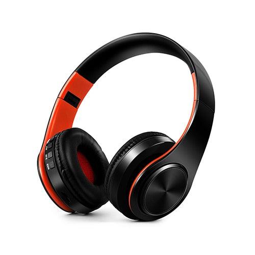 Wireless Headphones Bluetooth Headset Foldable Headphone Stereo Gaming Earphone With Mic for Mobile Phone Support TF Card (D49)(AH2)(RS8)
