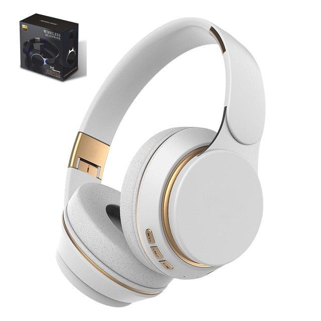 Wireless Headphones - Bluetooth Headset Foldable Stereo Gaming Earphones With Microphone Support TF Card For All Phone (AH2)(RS8)(F49)