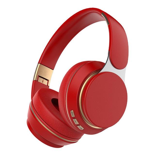 Wireless Headphones - Bluetooth Headset Foldable Stereo Gaming Earphones With Microphone Support TF Card For All Phone (AH2)(RS8)(F49)