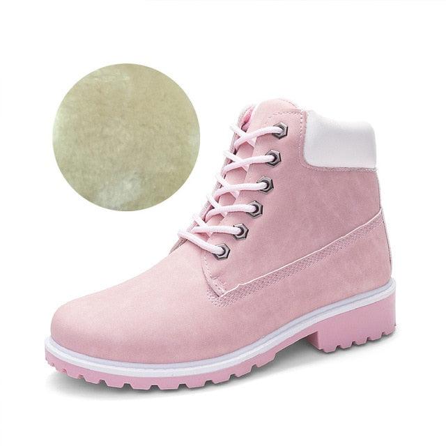 Autumn Winter Plush Snow Boot - Fashion Warm Women's Boots (D38)(D85)(BB1)(BB5)