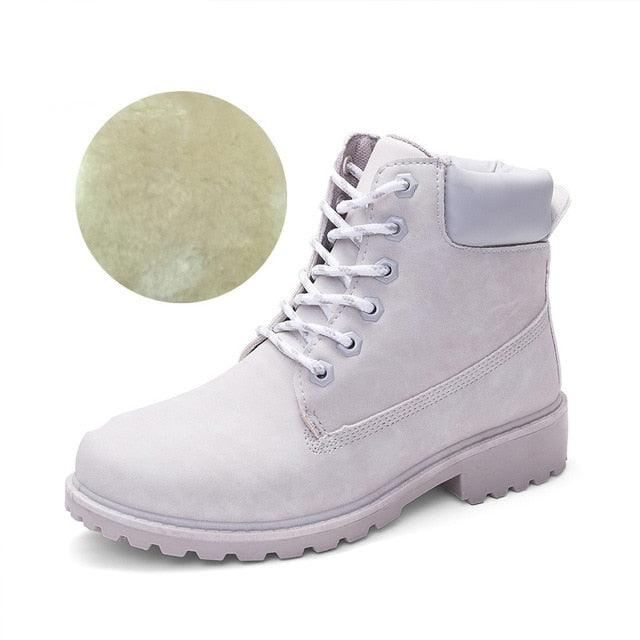 Autumn Winter Plush Snow Boot - Fashion Warm Women's Boots (D38)(D85)(BB1)(BB5)