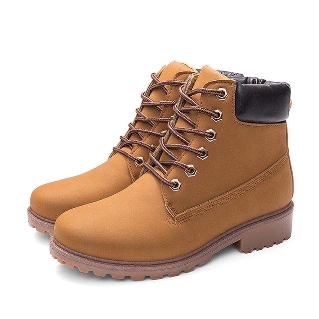 Autumn Winter Plush Snow Boot - Fashion Warm Women's Boots (D38)(D85)(BB1)(BB5)