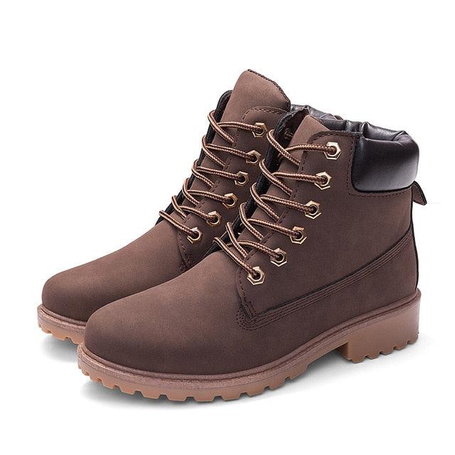 Autumn Winter Plush Snow Boot - Fashion Warm Women's Boots (D38)(D85)(BB1)(BB5)