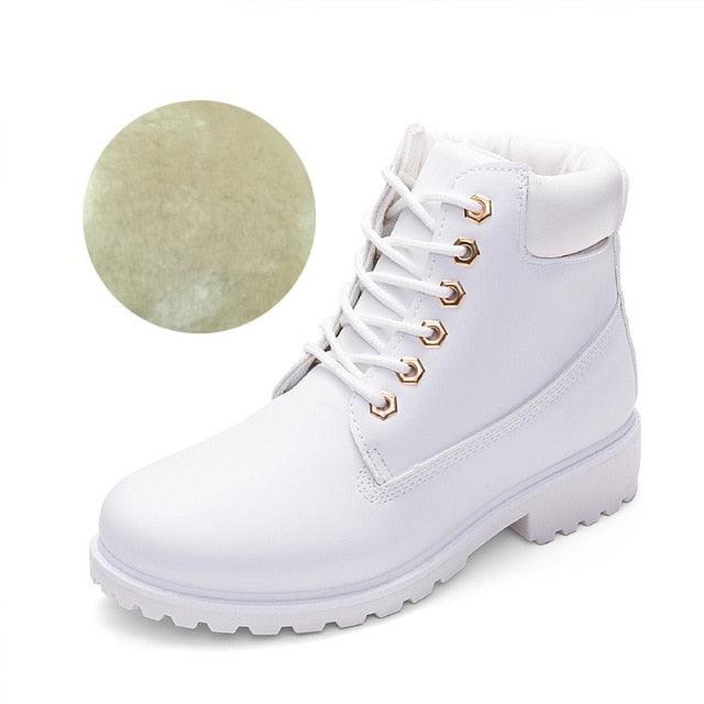 Autumn Winter Plush Snow Boot - Fashion Warm Women's Boots (D38)(D85)(BB1)(BB5)