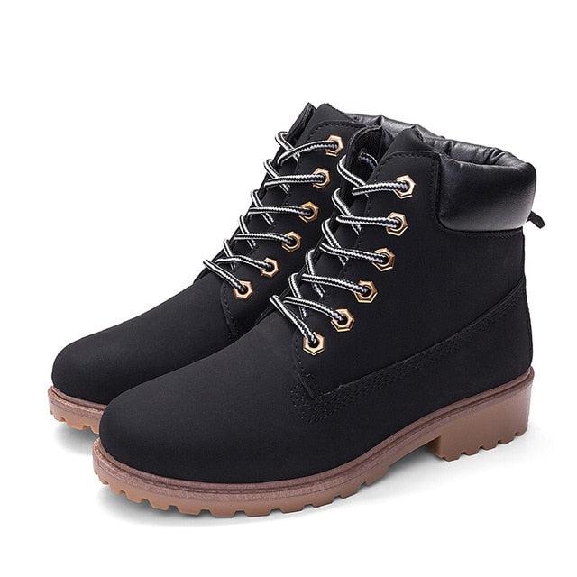 Autumn Winter Plush Snow Boot - Fashion Warm Women's Boots (D38)(D85)(BB1)(BB5)