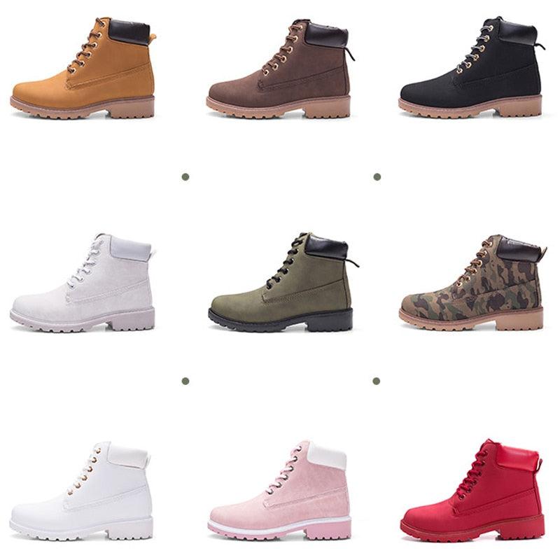 Autumn Winter Plush Snow Boot - Fashion Warm Women's Boots (D38)(D85)(BB1)(BB5)