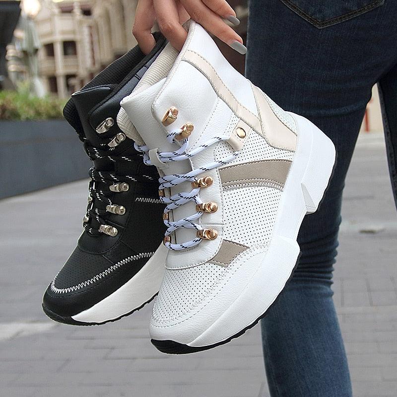 Great Ankle Women's Boots - Winter Warm Snow Boots - Thick Bottom Platform Booties (D38)(D85)(BB1)(BB5)