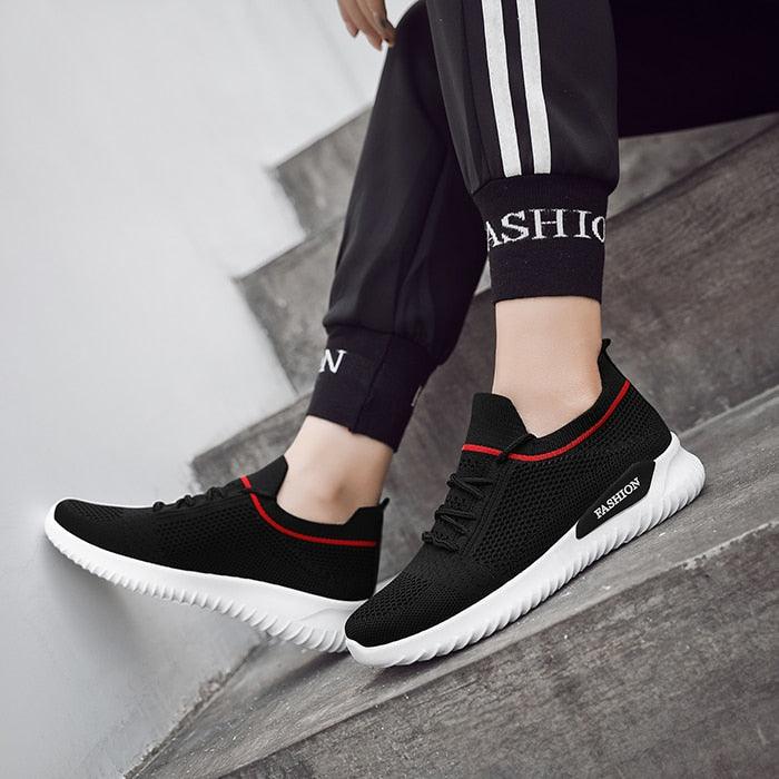 Fashion Women Sneakers - Flats Shoes - Spring Sock Sneakers - Summer Lace Up (BWS7)(CD)(F41)(F42)