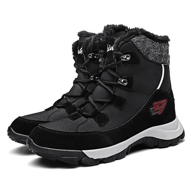 Snow Trending Women Boots - Winter Ankle Boot - Quality Microfiber Warm Plush Wedge Boots (BB1)(BB5)