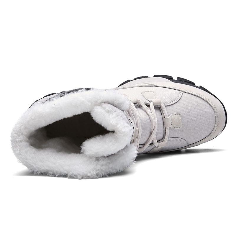 Snow Trending Women Boots - Winter Ankle Boot - Quality Microfiber Warm Plush Wedge Boots (BB1)(BB5)