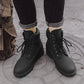 Great Women Boots - High Quality Split Leather Shoes - Warm Plush Winter Boots (BB1)(BB5)(F38)(F107)