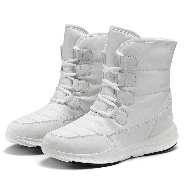 Comfortable Women Boots - Winter Snow Boot - Upper Non Slip Quality Plush Boots (BB1)(BB5)(F38)(F107)