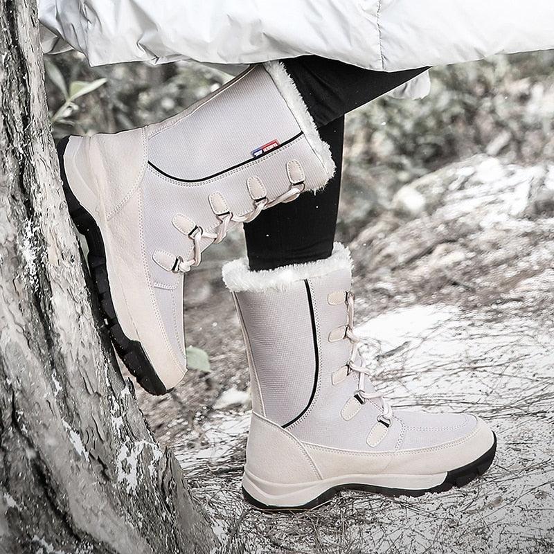 Women Winter Boots - New Fashion Waterproof - Hot Warm Plush Snow Boots (BB1)(BB5)