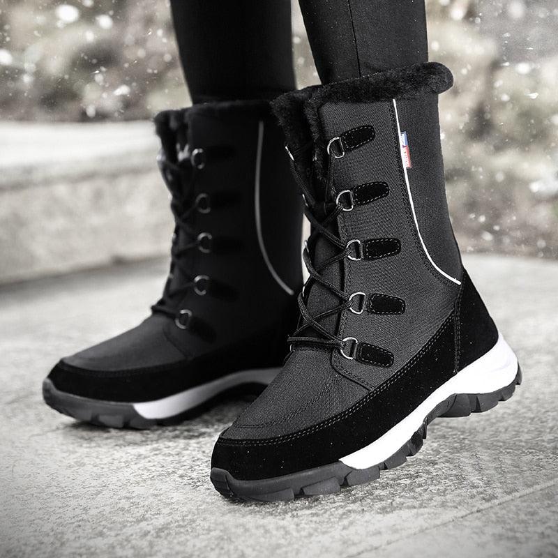 Women Winter Boots - New Fashion Waterproof - Hot Warm Plush Snow Boots (BB1)(BB5)