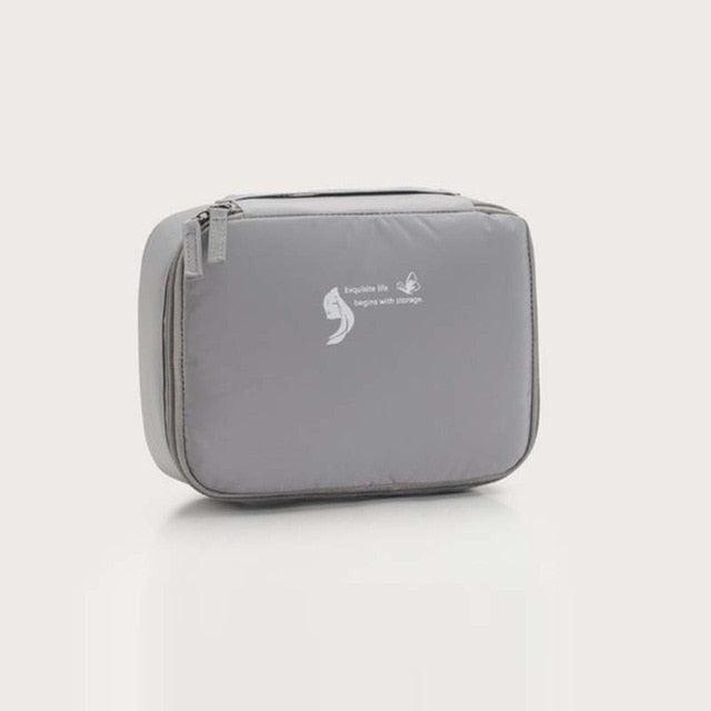 Makeup Bag - Lipstick Organizer Case - Women Bags Large Waterproof Travel Toiletry Beauty Kit Bag (1U79)