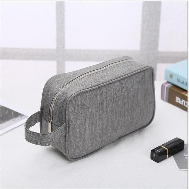 Women Men Polyester Cosmetic Bag - Gadget Organizer Cable Storage Bag - Travel Waterproof Makeup Bag (1U79)