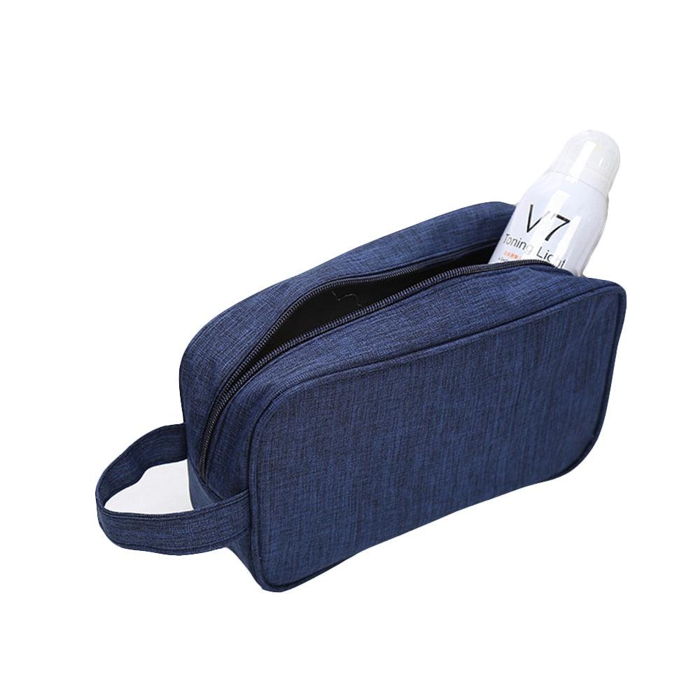 Women Men Polyester Cosmetic Bag - Gadget Organizer Cable Storage Bag - Travel Waterproof Makeup Bag (1U79)