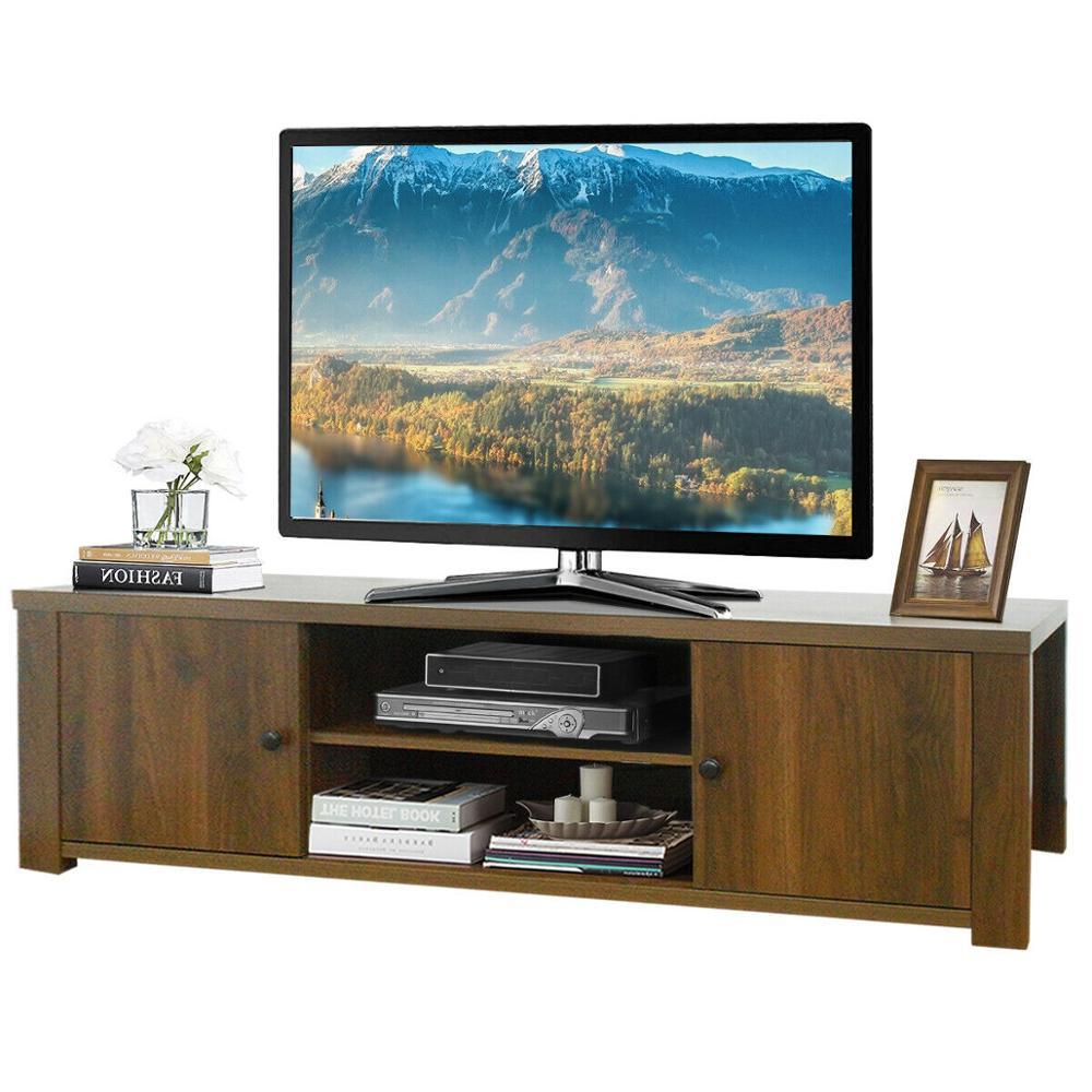 TV Stand Entertainment Center for TV's Up to 65" w/Storage Cabinets & Shelves (D67)(FW1)(FW5)(1U67)