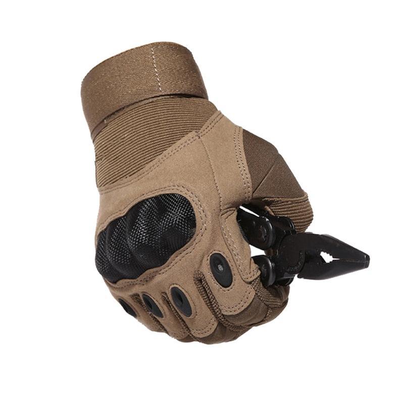 Trending Outdoor Tactical Climbing Gloves - Men's Full Gloves For Hiking Cycling Training (4AC1)