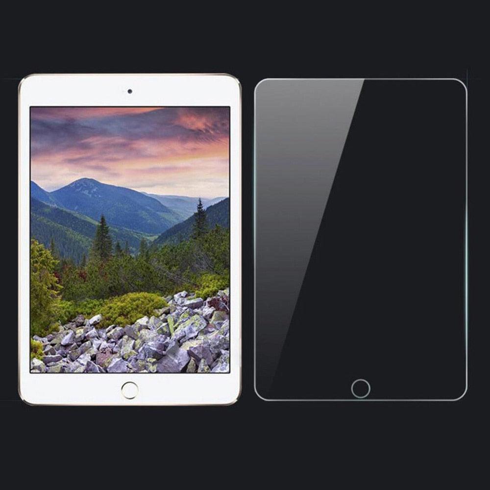 Tempered Screen Protector For ipad 2018 9.7" 9H - Solid Strength Glass Film for New iPad 9.7" 2018 Eyes Cares Glass Protector (TLC4)(F47)