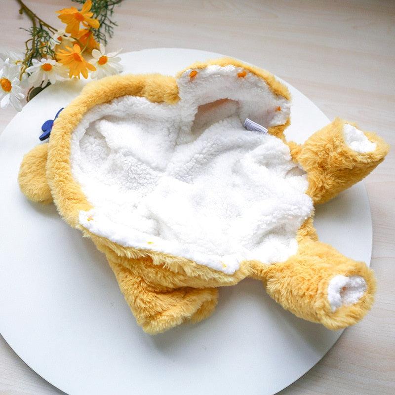 Thicken Warm Pet Dog Clothes Winter Dog Jumpsuit Coat Jacket - Puppy Outfits (W5)(F69)