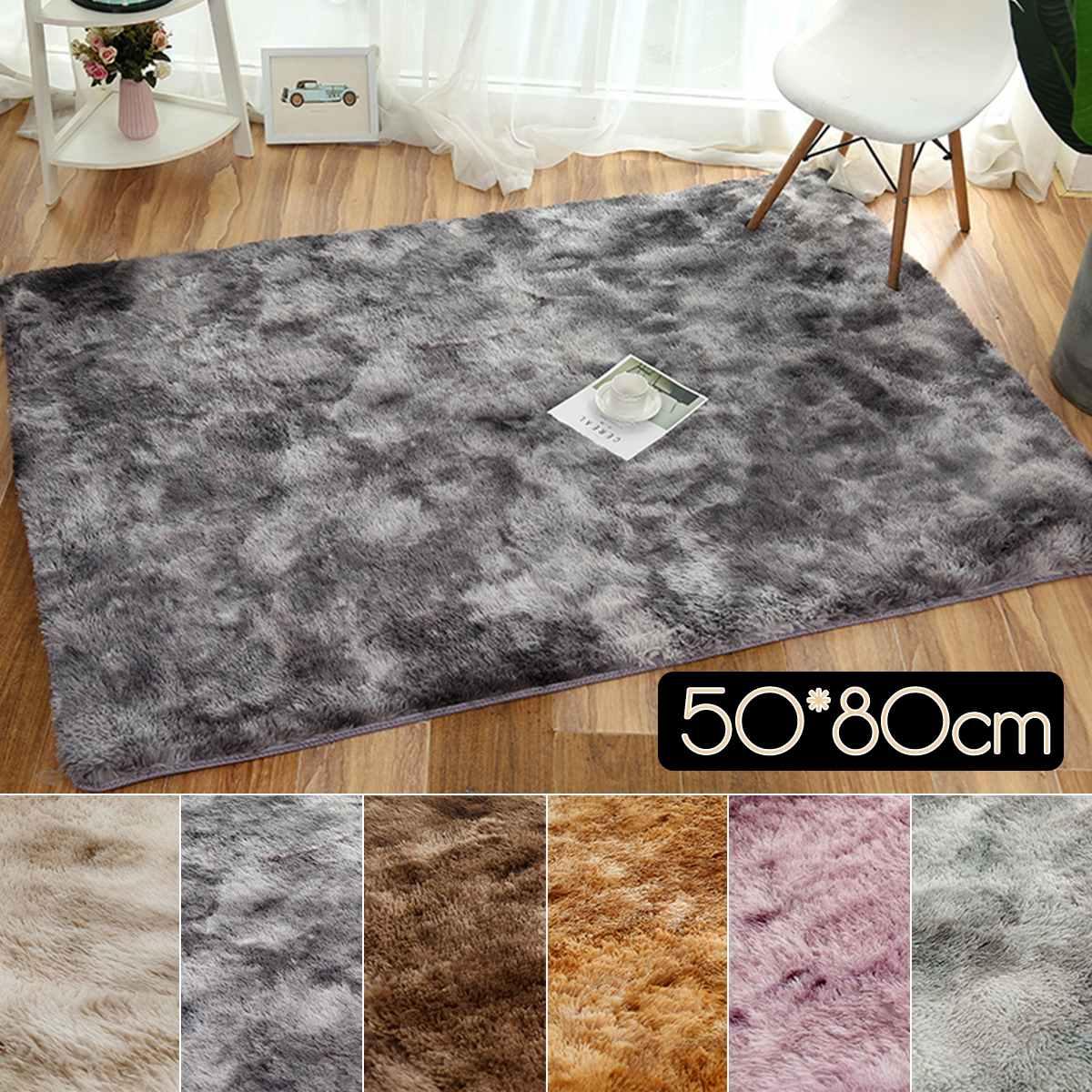 Tie Dyed New Carpet Floor Rug European Fashion Bedroom Carpet Window Bedside Mat Nordic Minimalist Rug (D68)(RU2)(RU3)(1U68)