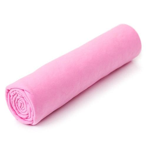 Pet Dog Puppy Ultra-Absorptive Bath Towel - Portable Strong Suction Multipurpose Outdoor Pet Towel (3W2)(F72)